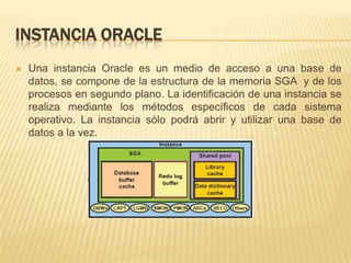 Base de datos Oracle
