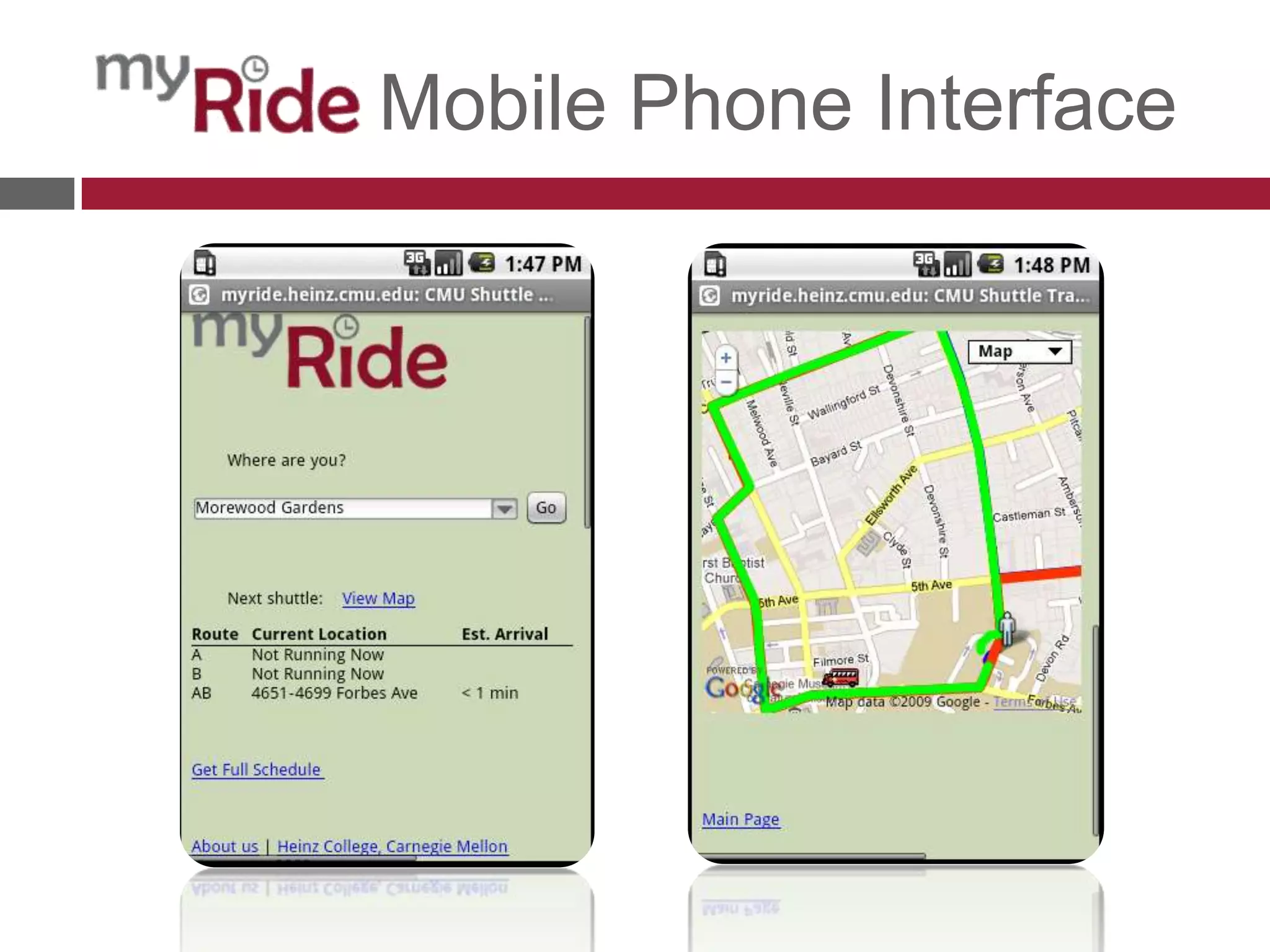              Mobile Phone Interface