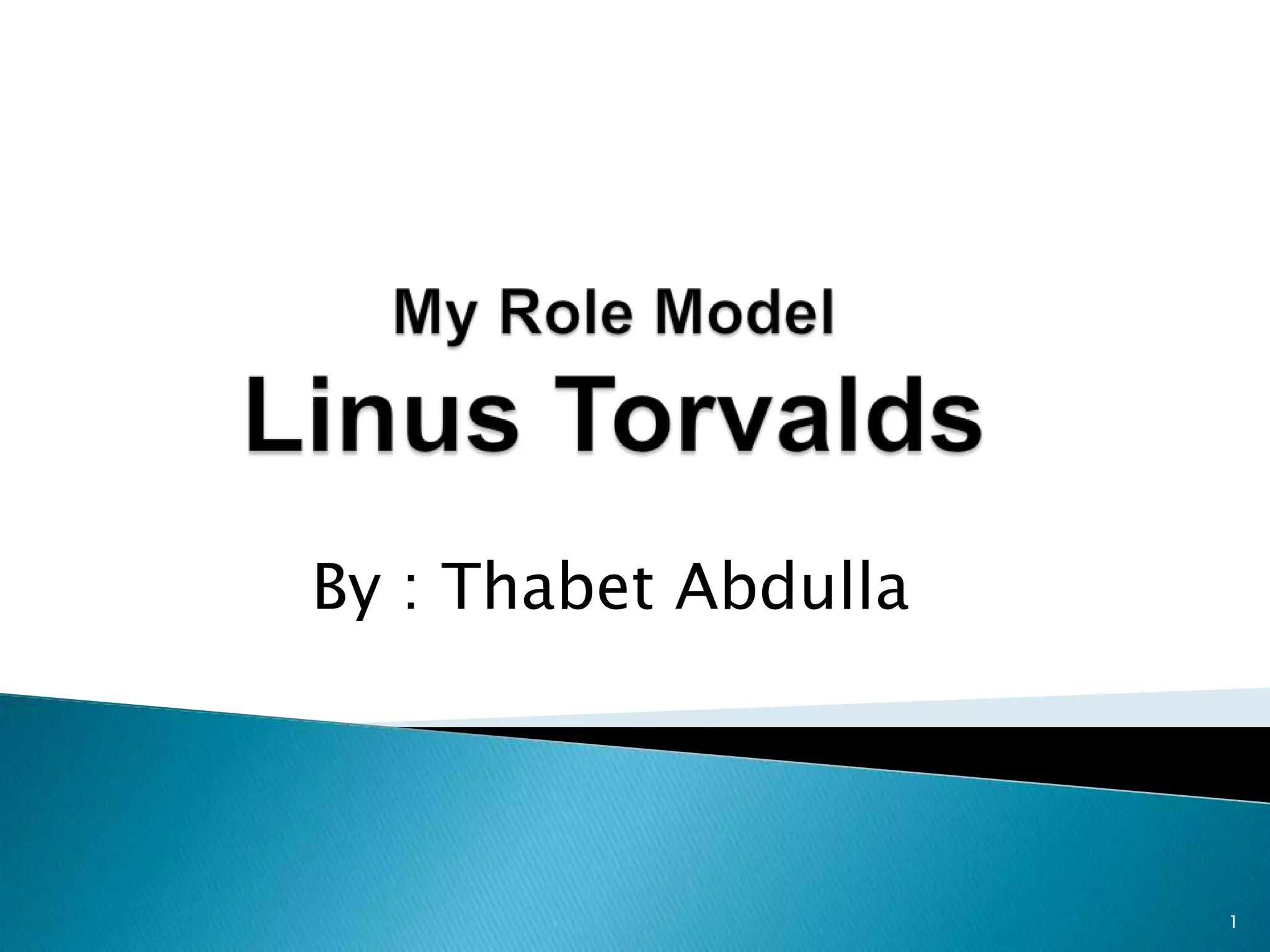 By : Thabet Abdulla
1