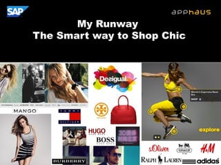 My Runway
The Smart way to Shop Chic
 