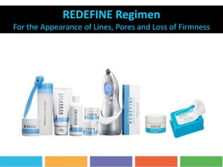 REDEFINE Regimen
For the Appearance of Lines, Pores and Loss of Firmness
 