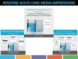 REDEFINE ACUTE CARE MEDIA IMPRESSIONS
 