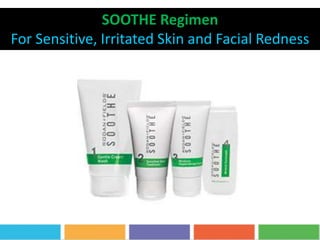 SOOTHE Regimen
For Sensitive, Irritated Skin and Facial Redness
 