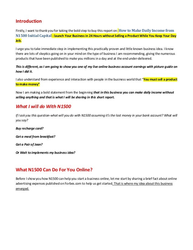 How To Make Money Selling My Ebook