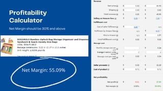 Profitability

Calculator
Net Margin should be 30% and above
Net Margin: 55.09%
 