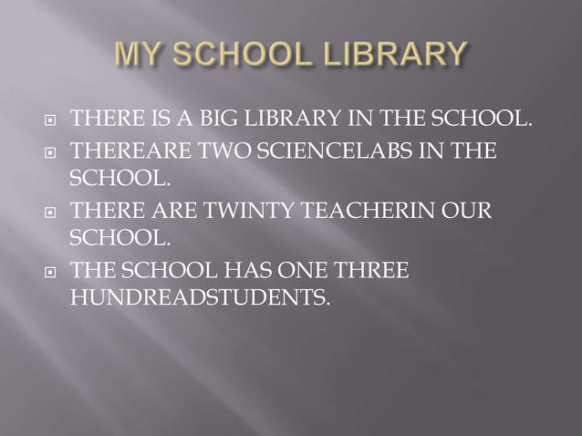 My school | PPTX