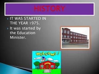 My school - made by kamran | PPTX
