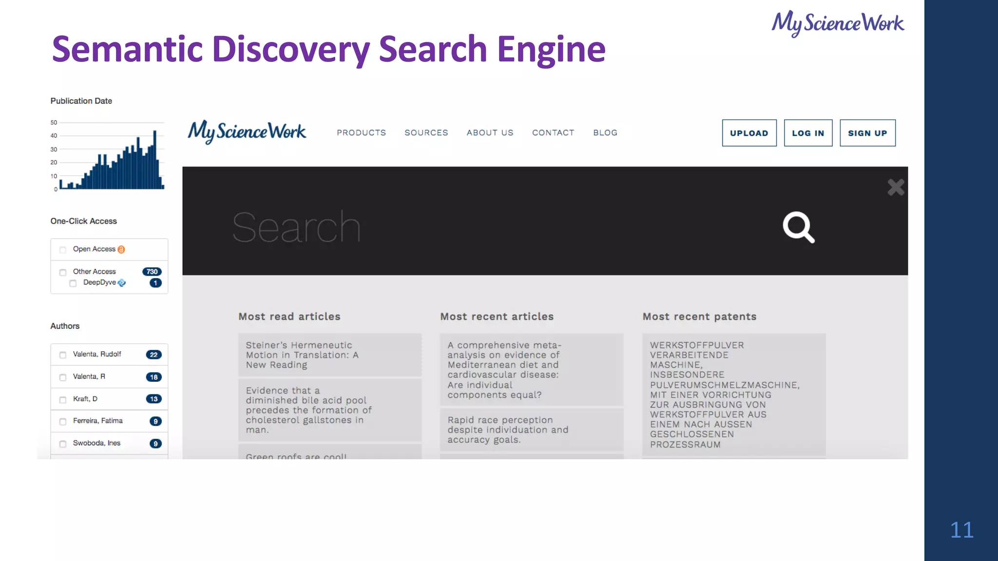 Semantic Discovery Search Engine
11
 