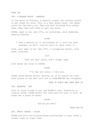 Homemade Scripts Script | DOCX