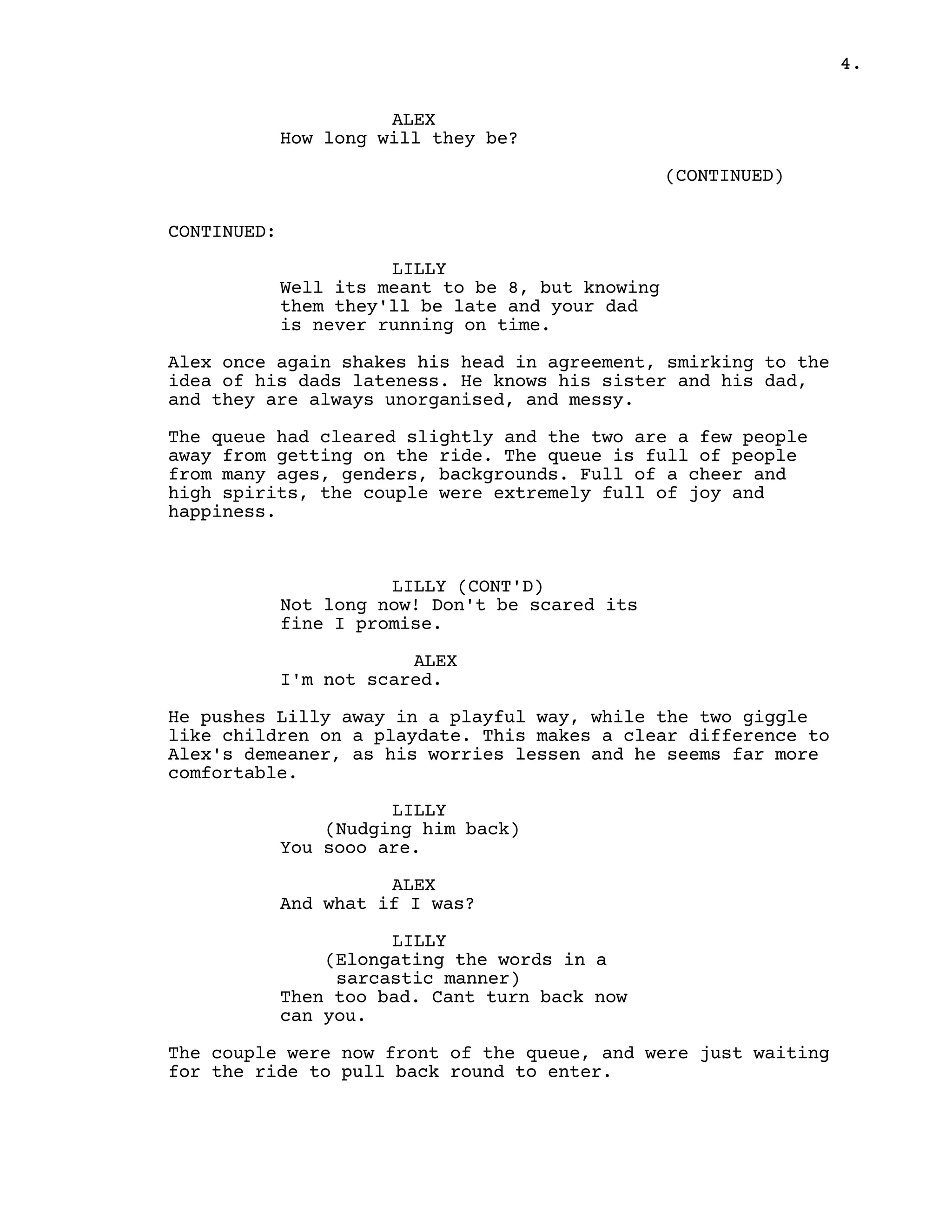 My script for my media studies coursework | PDF