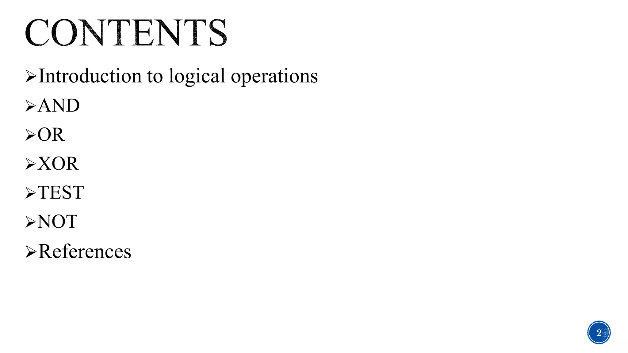 Logical Instructions used in 8086 microprocessor | PPTX | Programming ...