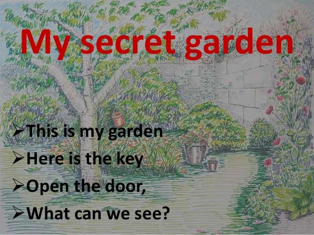 My secret garden grade 2