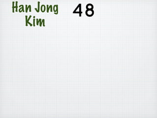 Han Jong
  Kim
 