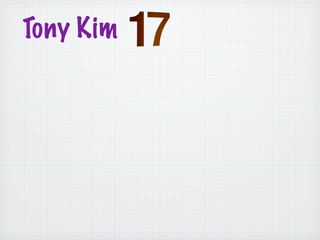Tony Kim
 