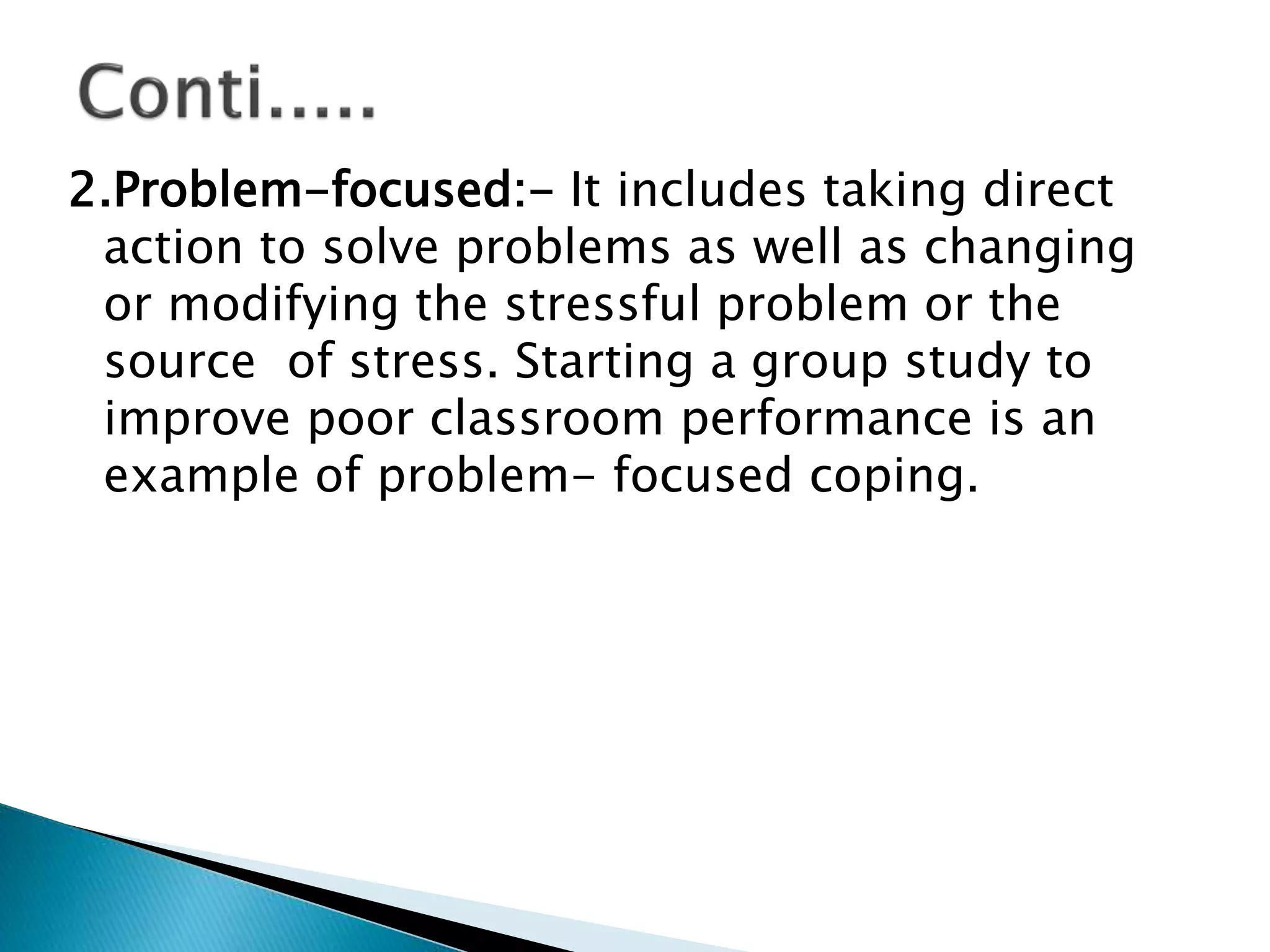 Coping with stress | PPTX