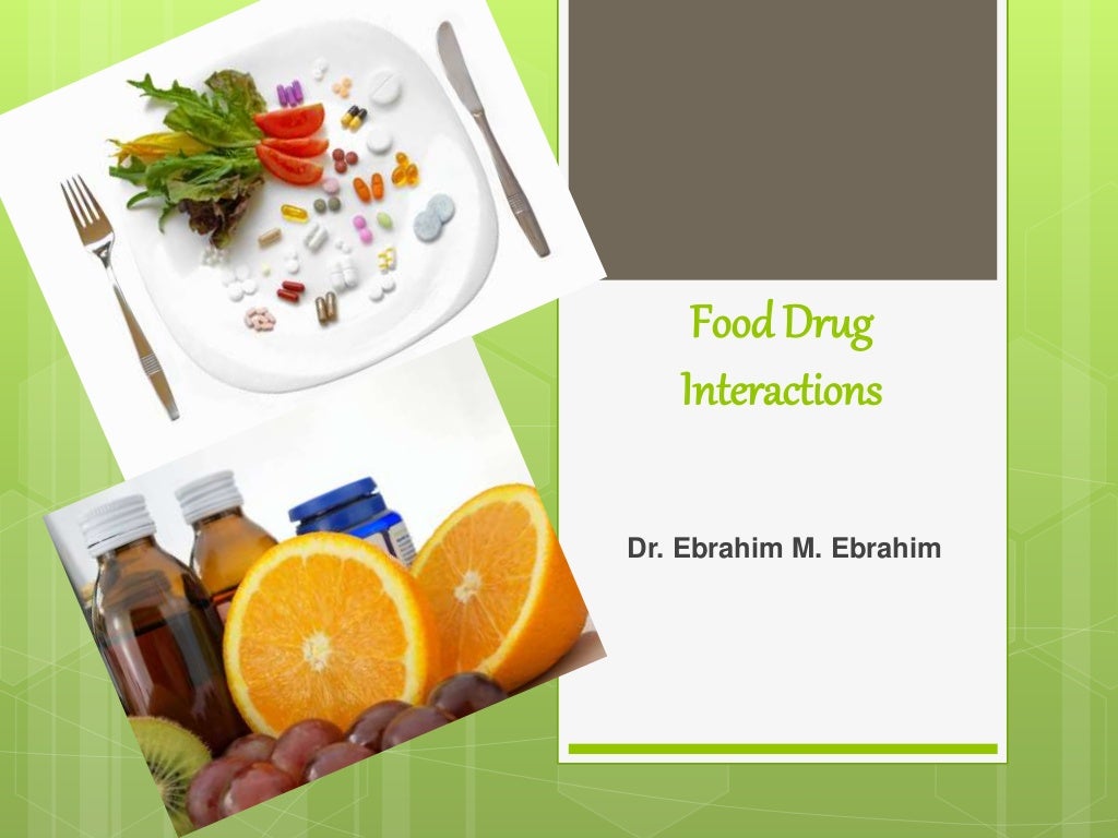 Common Food Drug Interactions