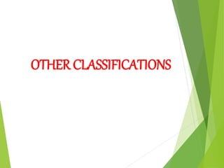 OTHER CLASSIFICATIONS
 