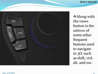 My seminar ppt SPACE MOUSE | PPTX