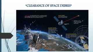 “CLEARANCE OF SPACE DEBRIS”
 