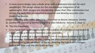 Shade selection in FPD | PPTX