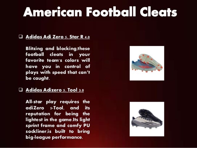 football cleat vs soccer cleat