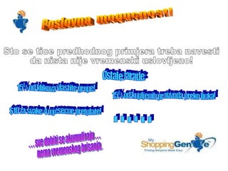 Poslovna  mogucnost! Ostale zarade: 15% od klikova vlastite grupe! 15% od kupljenih proizvoda preko linka! $10 za svake 4 mjesecne pretplate! Sto se tice predhodnog primjera treba navesti da nista nije vremenski uslovljeno! . . . . . . . . . sve dobiti se akumuliraju . . .  nema vremenskog brisanja. . .  