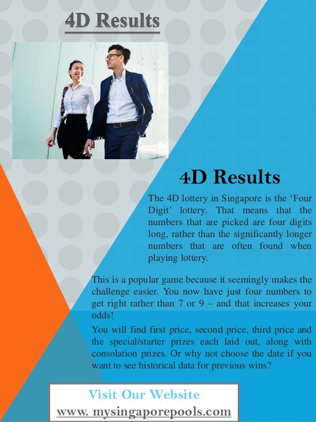 My Singapore Pools 4 D Results My Singapore Pools 4 D Results