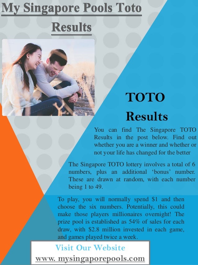 My Singapore Pools 4 D Results My Singapore Pools 4 D Results