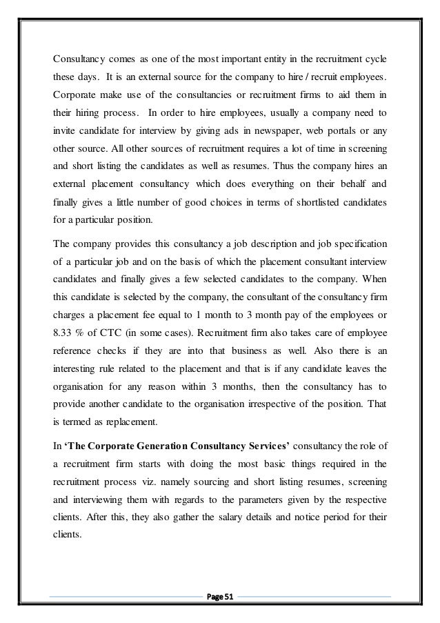 hr consultant job description