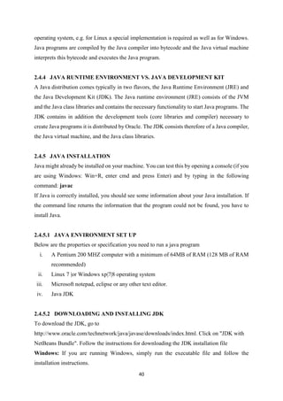 Siwes Report on Back End Web Development | PDF