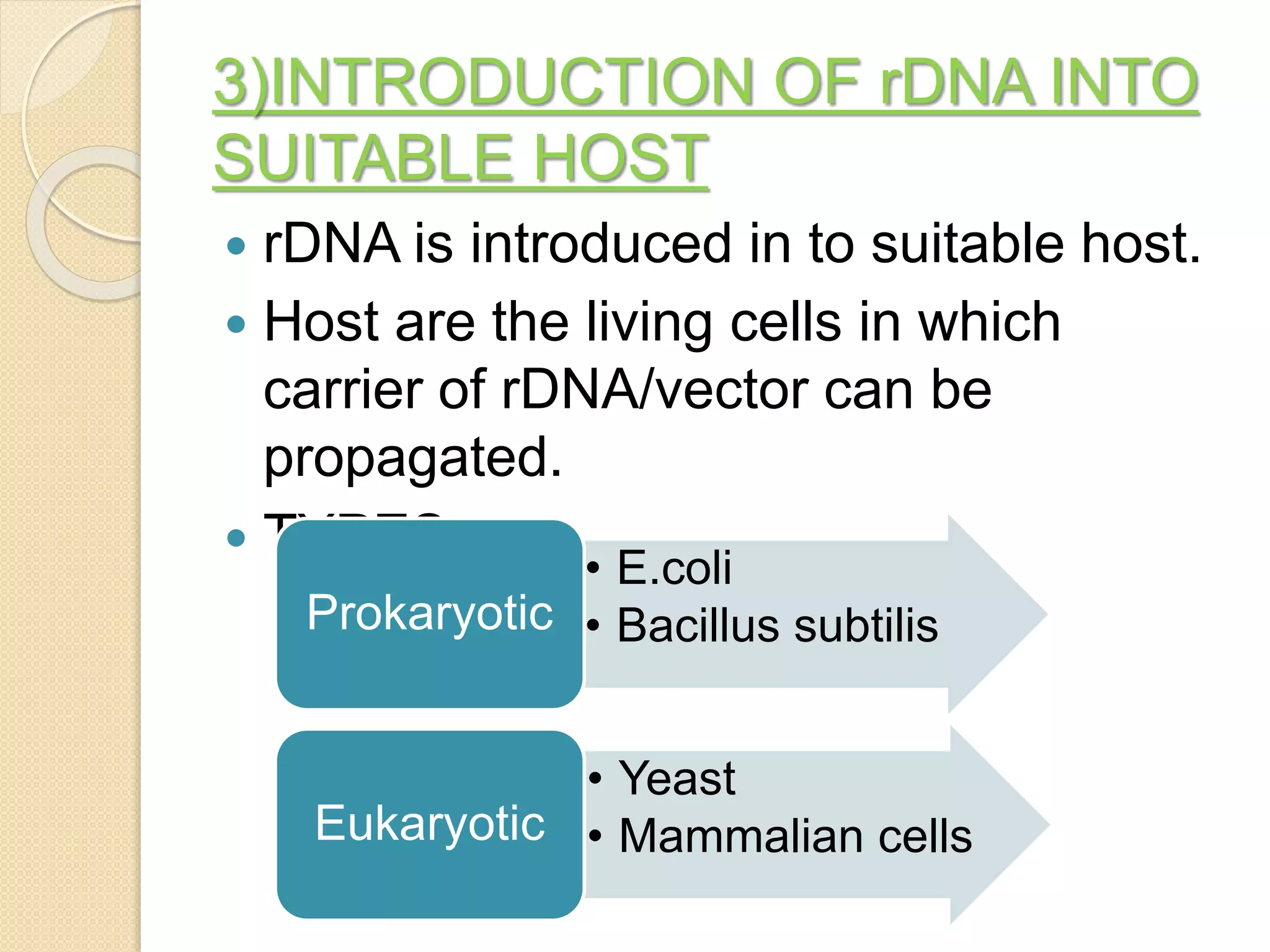 Recombinant DNA Technology and Drug Discovery | PPTX