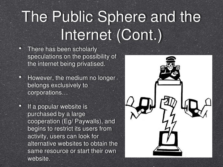 My slides for public sphere