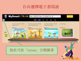 自由選擇電子書閱讀
按此可依「STEAM」分類圖書
 