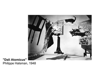 "Dalí Atomicus"
Philippe Halsman, 1948
 