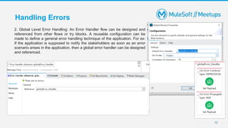 Error Handling In Mule 4 | MuleSoft Mysore Meetup #10 | PPTX