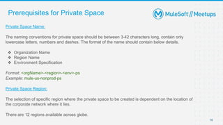 Platform configuration on CloudHub 2.0 | MuleSoft Mysore Meetup #29 | PPTX
