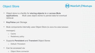 Learn More About Object Store | MuleSoft Mysore Meetup #9 | PPTX