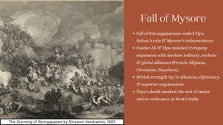 Mysuru Rockets Annexation of Mysore by British East India Company | PDF
