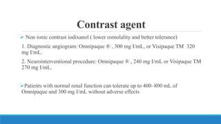 Kopaq Injection spinal angiography with spnal av anomalies | PPTX