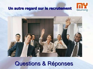 De l’approche directe…Formule « My Search »Gestion de votre sourcing sur candidathèques et réseaux sociaux – retours ciblésPrestations sourcing quotidien sur les candidathèques majeures et les réseaux sociaux.