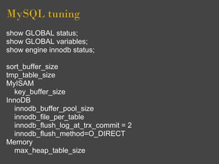 MySQL - the database