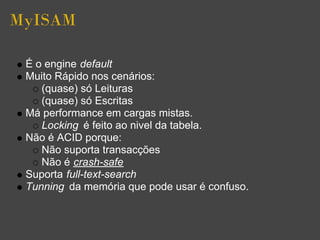 MySQL - the database