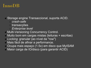 MySQL - the database