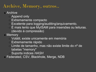 MySQL - the database