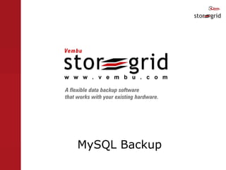 MySQL Backup 