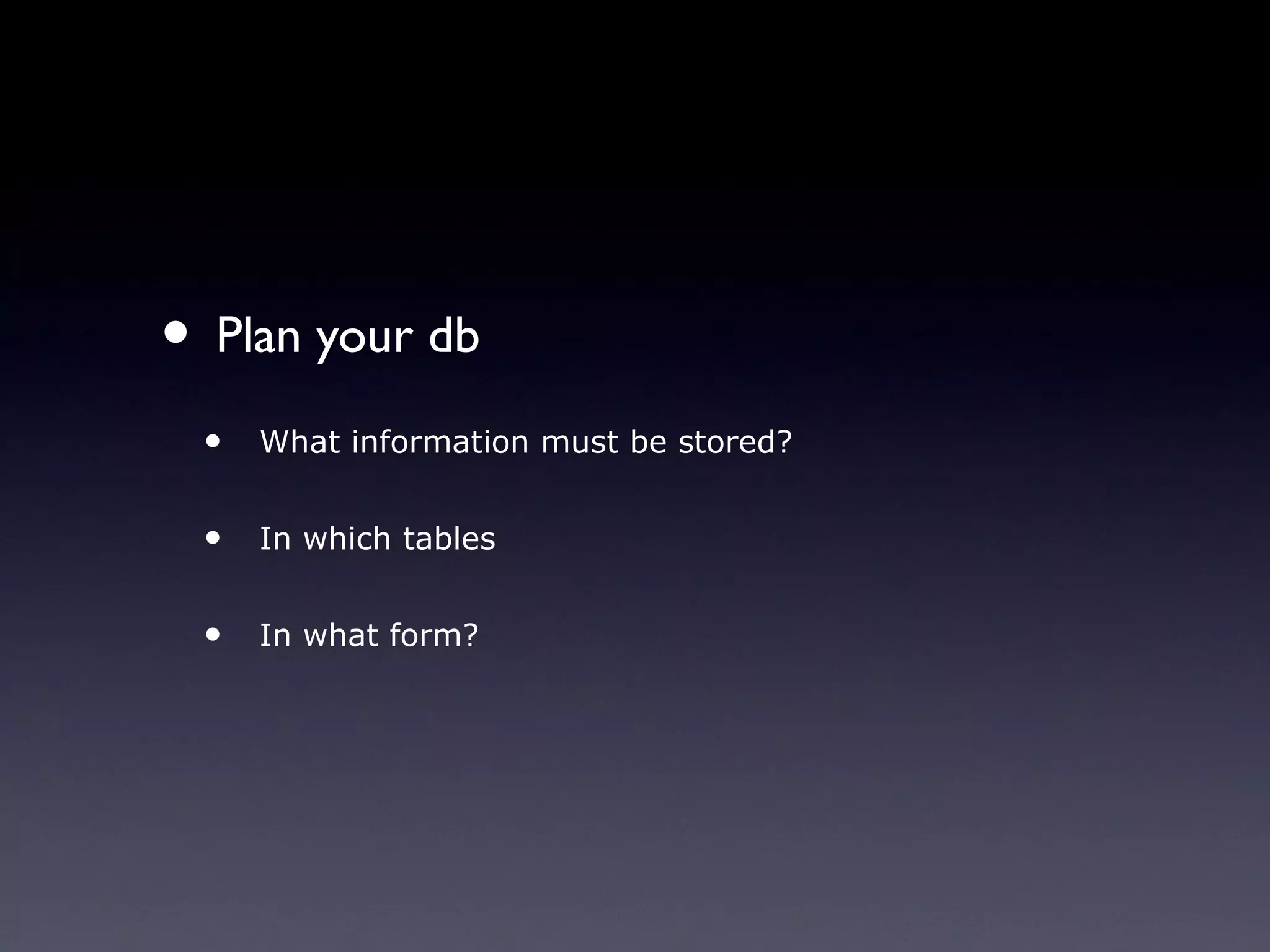 Introduction to DB design | PPT