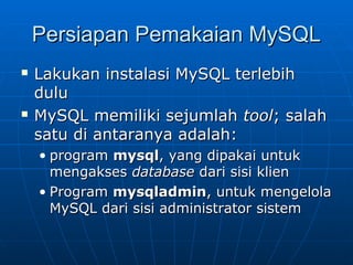 Mysql | PPT
