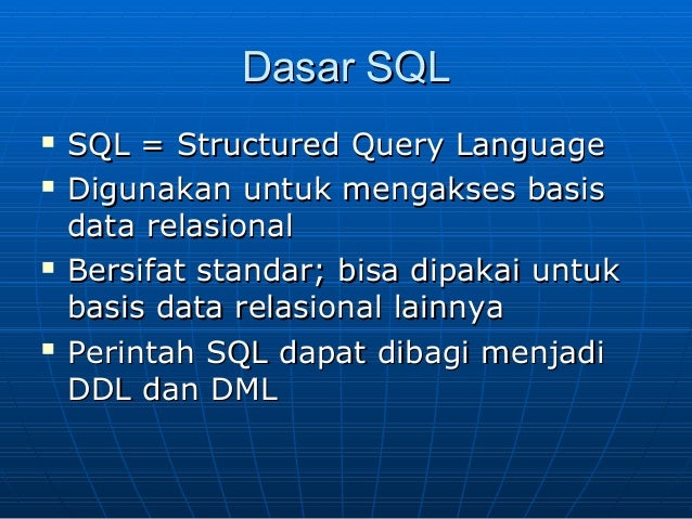 Mysql