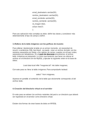 COMO CREAR UNA BASE DE DATOS EN XAMPP | DOCX