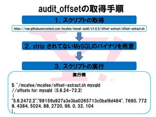 MySQL 監査システムを作った話 #mysqlcasual | PDF